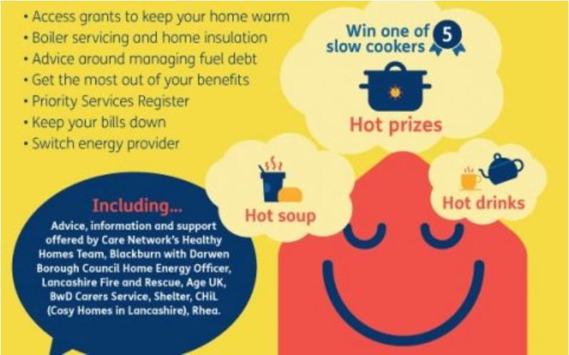Blackburn with Darwen’s “Biggest Housewarming Event”(Fuel Poverty Awareness Day, 2019)